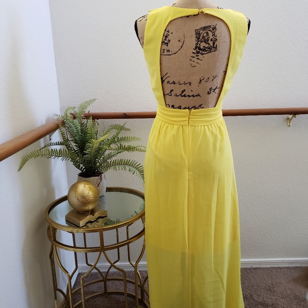 Charming Charlie Backless Maxi Dress - Picture 2 of 2